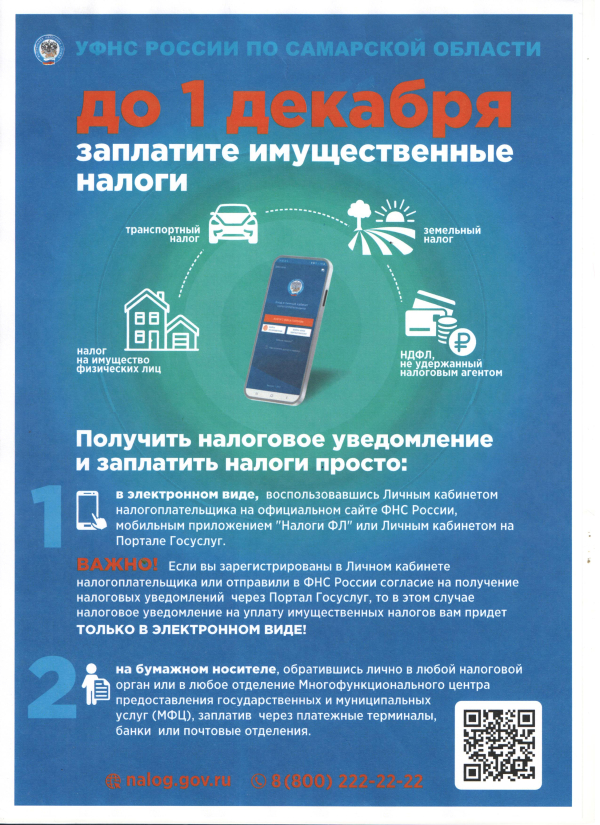 Об уплате имущественных налогов